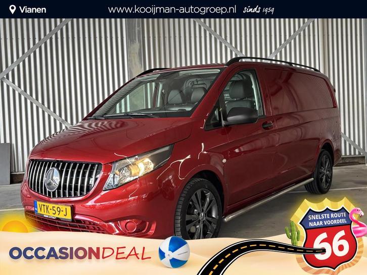 Mercedes-Benz Vito 116 CDI Lang AppleCarPlay, TreeplankenAut, Auto's, Bestelauto's, Bedrijf, Te koop, ABS, Achteruitrijcamera