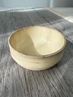 Oud Frans brocante schaaltje vanille geel *HIT*, Ophalen of Verzenden