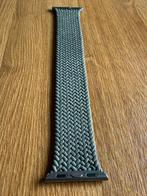Apple watch gevlochten solo band - olive, maat 7, 41mm, Ophalen of Verzenden, Zo goed als nieuw, IOS