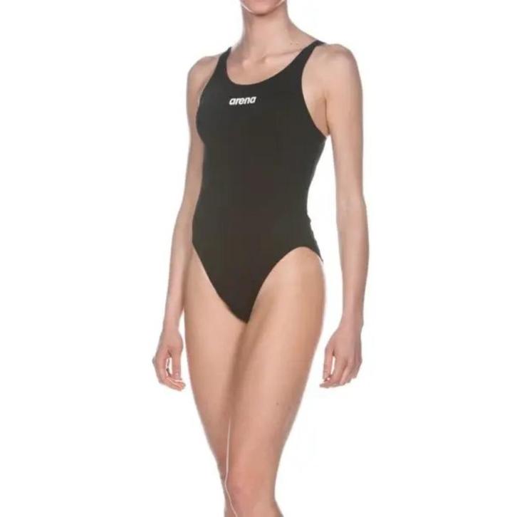 Nieuw Arena W Solid Swim Tech High badpak Black-White, Kleding | Dames, Badmode en Zwemkleding, Nieuw, Badpak, Zwart, Ophalen of Verzenden