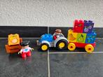Duplo 10615 Fruittraktor compleet en zgan, Ophalen of Verzenden, Zo goed als nieuw, Duplo