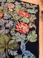 Vloerkleed 170x235cm - Bloemenprint, Zeer Goede Staat, Blauw, 150 tot 200 cm, 200 cm of meer, Ophalen of Verzenden