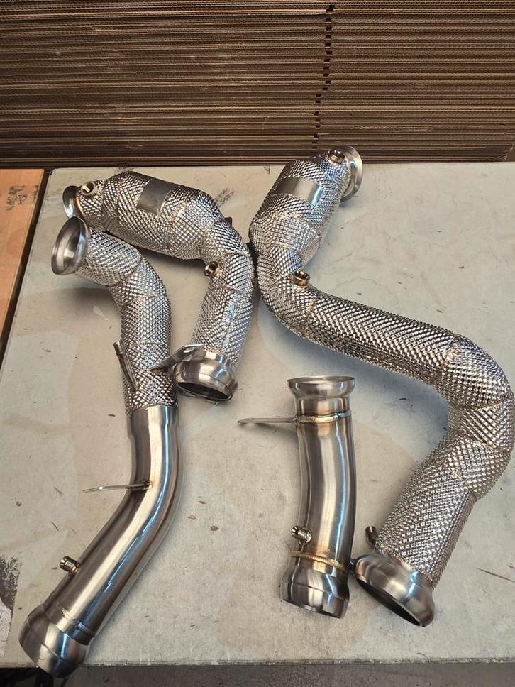 uitlaat C63 OPF W205 Downpipe 200 cells Catted, Auto diversen, Tuning en Styling, Ophalen of Verzenden