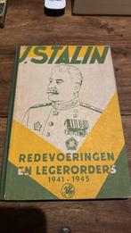 J. Stalin - redevoeringen en legerorders 1941 - 1945, Boeken, Ophalen of Verzenden, Zo goed als nieuw