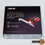 Asus PCE-C2500 2.5Gbps netwerkkaart NIEUW, Nieuw, Ophalen of Verzenden
