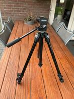 Manfrotto 190DB Lichtgewicht Statief met snelsluit, Zo goed als nieuw, 150 tot 175 cm, Met balhoofd, Ophalen of Verzenden