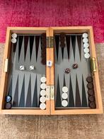 Houten Backgammon  Schaakspel samen in een Reisspel, Hobby en Vrije tijd, Gezelschapsspellen | Bordspellen, Een of twee spelers