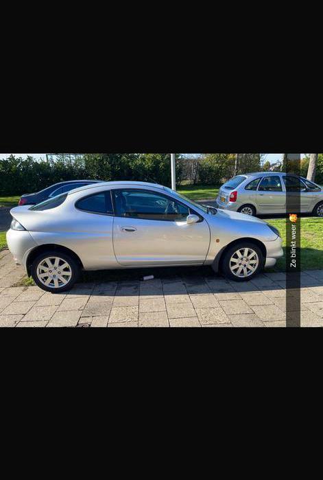 Ford Puma 1.4 2000 Grijs, Auto's, Ford, Particulier, Puma, Airbags, Airconditioning, Elektrische ramen, Lederen bekleding, Radio