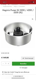 Pureerkit en Smoothiemix kit Magimix NIEUW, Witgoed en Apparatuur, Keukenmixers, Ophalen of Verzenden, Nieuw, 3 snelheden of meer