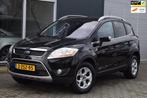 Ford Kuga 2.5 20V Titanium | LPG G3 | Clima | Cruise | Navi, Auto's, 1557 kg, Gebruikt, Zwart, 2510 cc
