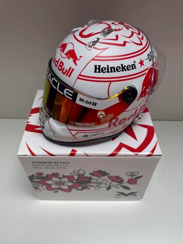 Helm 1:2 Verstappen Japan 2025 beschikbaar voor biedingen