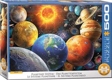 Eurographics - Planetary System - 500XL stukjes beschikbaar voor biedingen