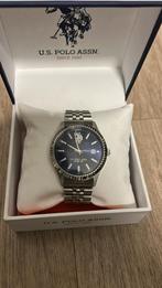 US Polo Assn. Herenhorloge Damian USP4991BK, Sieraden, Tassen en Uiterlijk, Overige merken, Staal, Polshorloge, Nieuw
