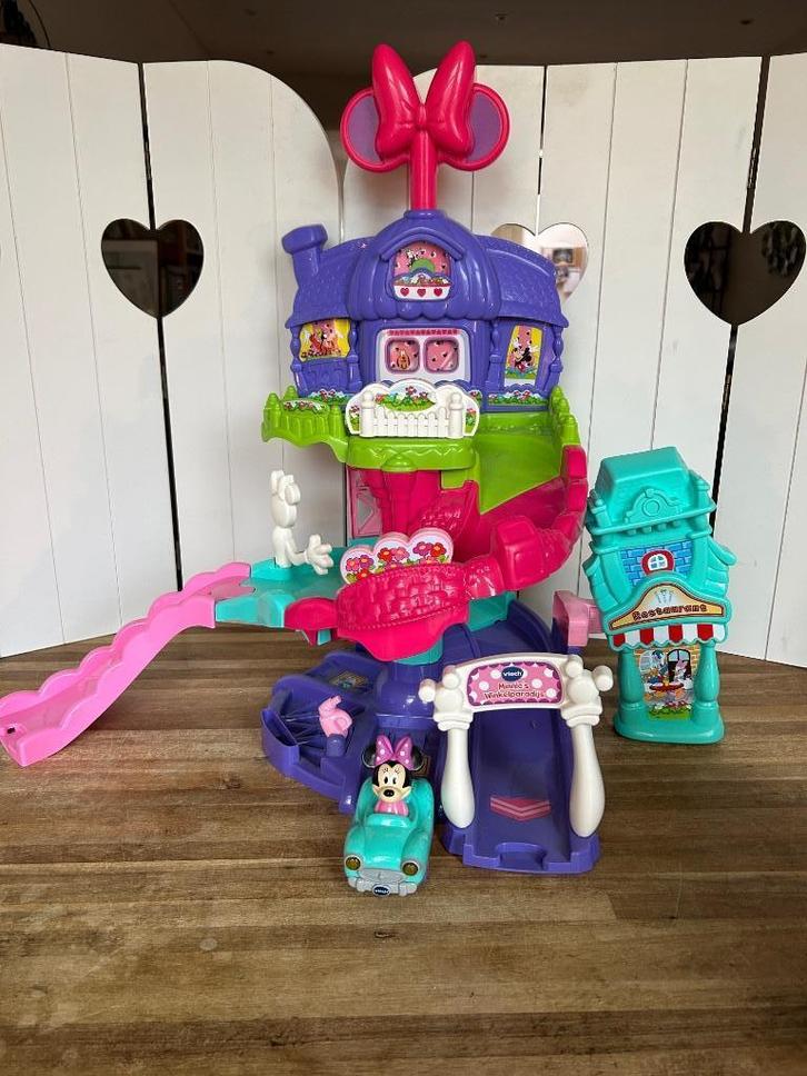 Vtech Toet Toet auto’s Disney Minnie’s winkelparadijs, Kinderen en Baby's, Speelgoed | Vtech, Gebruikt, 2 tot 4 jaar, Ophalen of Verzenden