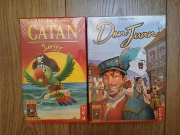 Catan Junior & Don Juan van 999 games Nieuw samen €12,00 beschikbaar voor biedingen