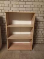 Light-oak bookcase – 3 shelves / Boekenkast licht eiken, Ophalen of Verzenden, Zo goed als nieuw, 25 tot 50 cm, 50 tot 100 cm