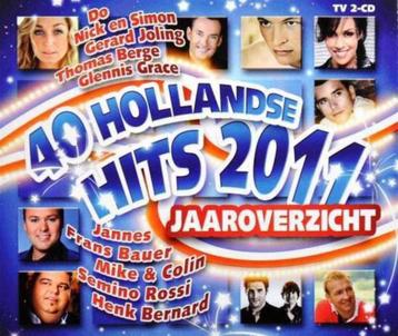 40 Hollandse Hits 2011. Jaaroverzicht.  2-CD. beschikbaar voor biedingen