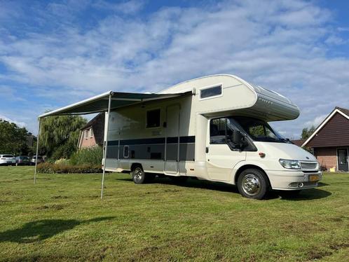 Zeer mooie en betrouwbare ford transit met rimor opbouw, Caravans en Kamperen, Campers, Particulier, tot en met 6, Alkoof, Ford