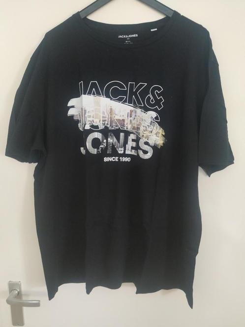 T shirt heren maat 4 XL Jack&Jones zwart, Kleding | Heren, T-shirts, Zo goed als nieuw, Overige maten, Zwart, Ophalen of Verzenden