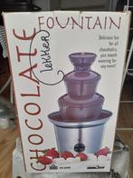 Chocolade fontein in doos met gebruiksaanwijzing, Ophalen of Verzenden, Zo goed als nieuw, Elektrisch, Fondueset