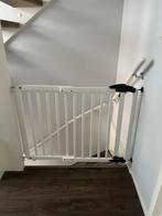 2x Stevige Houten Traphekjes - Wit, Ophalen, Gebruikt, 100 tot 115 cm, Schroefhekje