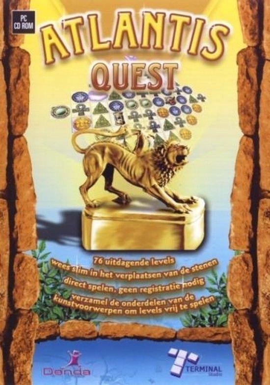 Atlantis Quest - pc cd rom, Spelcomputers en Games, Games | Pc, Avontuur en Actie, Verzenden, 1 speler, Zo goed als nieuw
