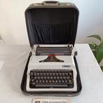 Vintage Erika typemachine met koffer, Ophalen of Verzenden, Zo goed als nieuw
