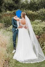 Trouwjurk Ladybird, Kleding | Dames, Trouwkleding en Trouwaccessoires, Ophalen, Zo goed als nieuw, Wit, Trouwjurk