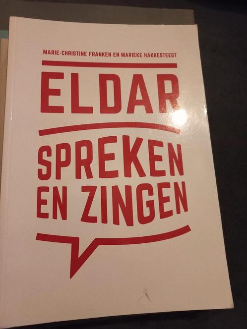 Marieke Hakkesteegt - Eldar, Spreken en Zingen, Boeken, Wetenschap, Zo goed als nieuw, Ophalen of Verzenden