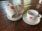 Illy Walkure espresso kop en schotels schoteltjes 3x izgst, Verzamelen, Ophalen of Verzenden, Zo goed als nieuw, Kop en/of schotel