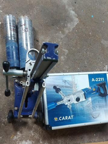  Carat A 2211 diamantboormachine icl statief en boren beschikbaar voor biedingen