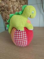 Zachte dino-tuimelaar met belletje, Ophalen of Verzenden, Zo goed als nieuw, Overige typen