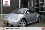 Volkswagen NEW BEETLE 1.6 Cabriolet + Airco + LM velgen Orig, Origineel Nederlands, 1267 kg, Te koop, Zilver of Grijs