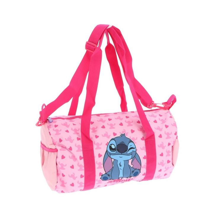 Stitch Weekendtas / Reistas / Sporttas - Disney, Sieraden, Tassen en Uiterlijk, Tassen | Reistassen en Weekendtassen, Nieuw, Roze