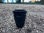 Zwarte bloempot, Tuin en Terras, Ophalen, Gebruikt, Tuin, Overige vormen
