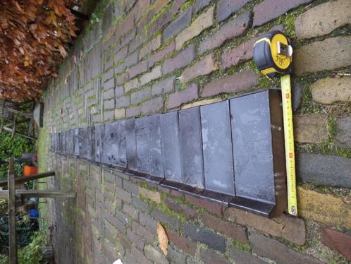 Verschillende maten geglazuurde raamdorpelstenen, Doe-het-zelf en Verbouw, Metselstenen, Nieuw, Bakstenen, Ophalen