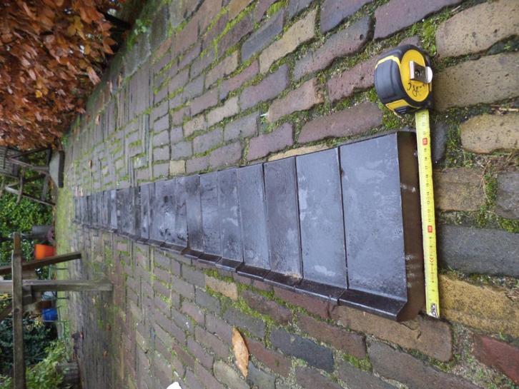 Verschillende maten  en kleuren geglazuurde raamdorpelstenen, Doe-het-zelf en Verbouw, Metselstenen, Nieuw, Bakstenen, Ophalen