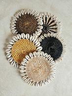 Schelpen onderzetters uit Bali, Glas of Kopje, Ophalen of Verzenden, Tropical Home, 6951nk