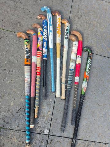 10 Hockey Sticks beschikbaar voor biedingen