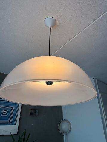 Vintage Space Age Plafondlamp Jaren 70 beschikbaar voor biedingen