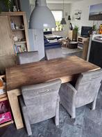 Te koop Eetkamertafel, Huis en Inrichting, Tafels | Eettafels, Ophalen, Gebruikt, 50 tot 100 cm, Vijf personen of meer