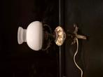 Vintage brocante olielamp elektrisch, Antiek en Kunst, Antiek | Lampen, Ophalen of Verzenden