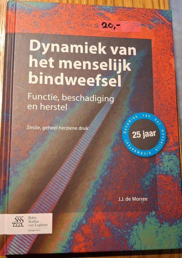 J.J. de Morree - Dynamiek van het menselijk bindweefsel, Boeken, Studieboeken en Cursussen, Zo goed als nieuw, HBO, Ophalen