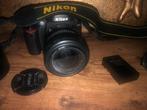 Nikon D40, Audio, Tv en Foto, Fotocamera's Digitaal, Ophalen, Zo goed als nieuw, Nikon, 8 keer of meer