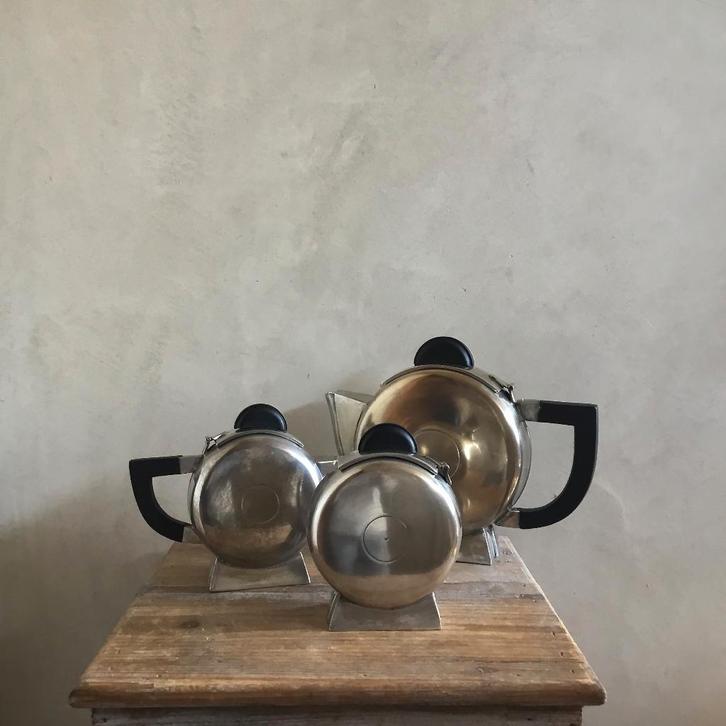 Theeservies Christian Fjerdingstad, Antiek en Kunst, Antiek | Woonaccessoires, Ophalen of Verzenden