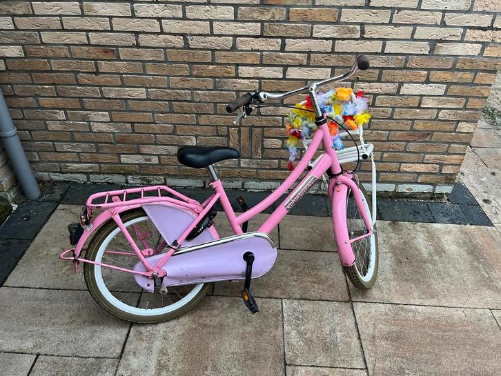 Roze Popal fiets 20 inch, Fietsen en Brommers, Fietsen | Meisjes, Gebruikt, 20 inch, Handrem, Ophalen