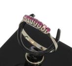 Robijnen alliance aanschuif ring 18k goud luxe dames vintage, Sieraden, Tassen en Uiterlijk, Ringen, Voordeelsieraden, 19 tot 20