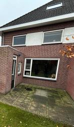 Gedemonteerd groot hardhouten raamkozijn 171 cm h, 253 cm b, Ophalen, 120 cm of meer, Overige typen, Minder dan 200 cm