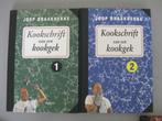 Joop Braakhekke: Kookschrift van een kookgek, deel 1 t/m 3, Zo goed als nieuw, Europa, Joop Braakhekke, Tapas, Hapjes en Dim Sum