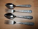 2 setjes oud Sola kinderbestek Donald Duck, Antiek en Kunst, Antiek | Bestek, Ophalen of Verzenden